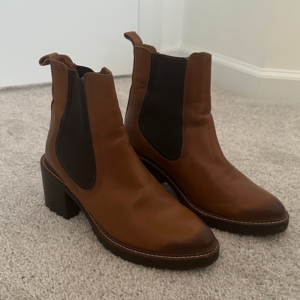 Thursday Boot Company Tan Heeled Boots